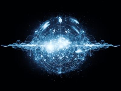 iStock photo of a quantum network scaled