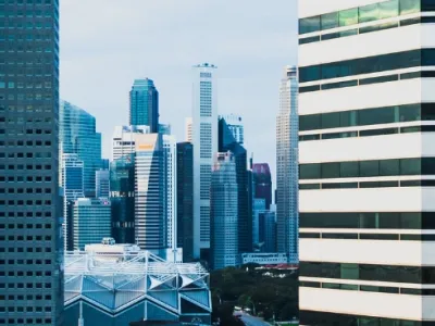 image of singapore skyline
