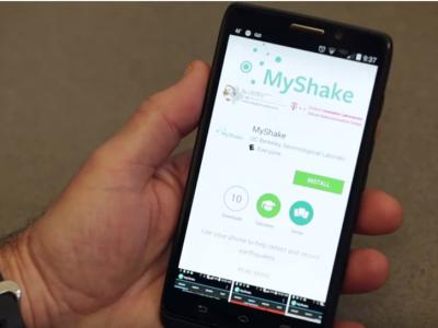 MyShake app
