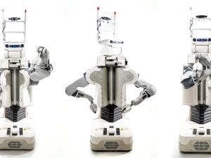 Three poses of BRETT robot
