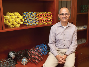 Omar Yaghi, pictured, is the founder of reticular chemistry and a UC Berkeley professor.