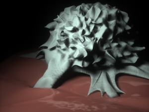 illustration of varied shape mass