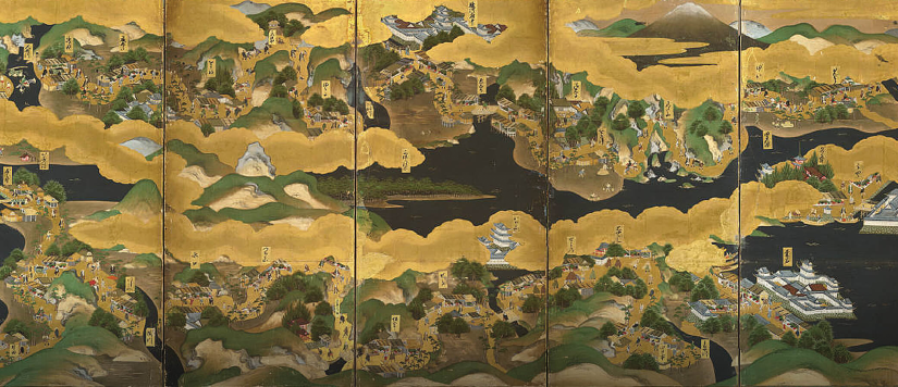 Image of Japanese map used as main image for International and Area Studies research highlight.